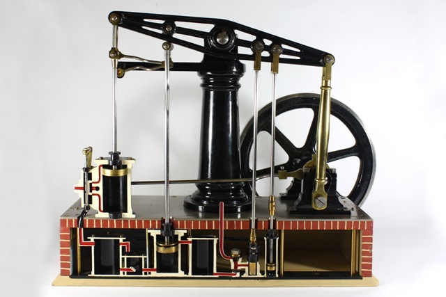 Colección de instrumentos científicos de demostración.