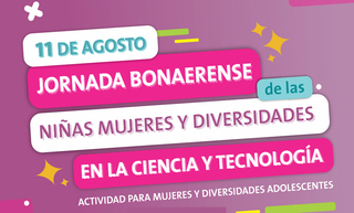 Jornada bonaerense de las niñas, mujeres y diversidades en la ciencia y la tecnología
